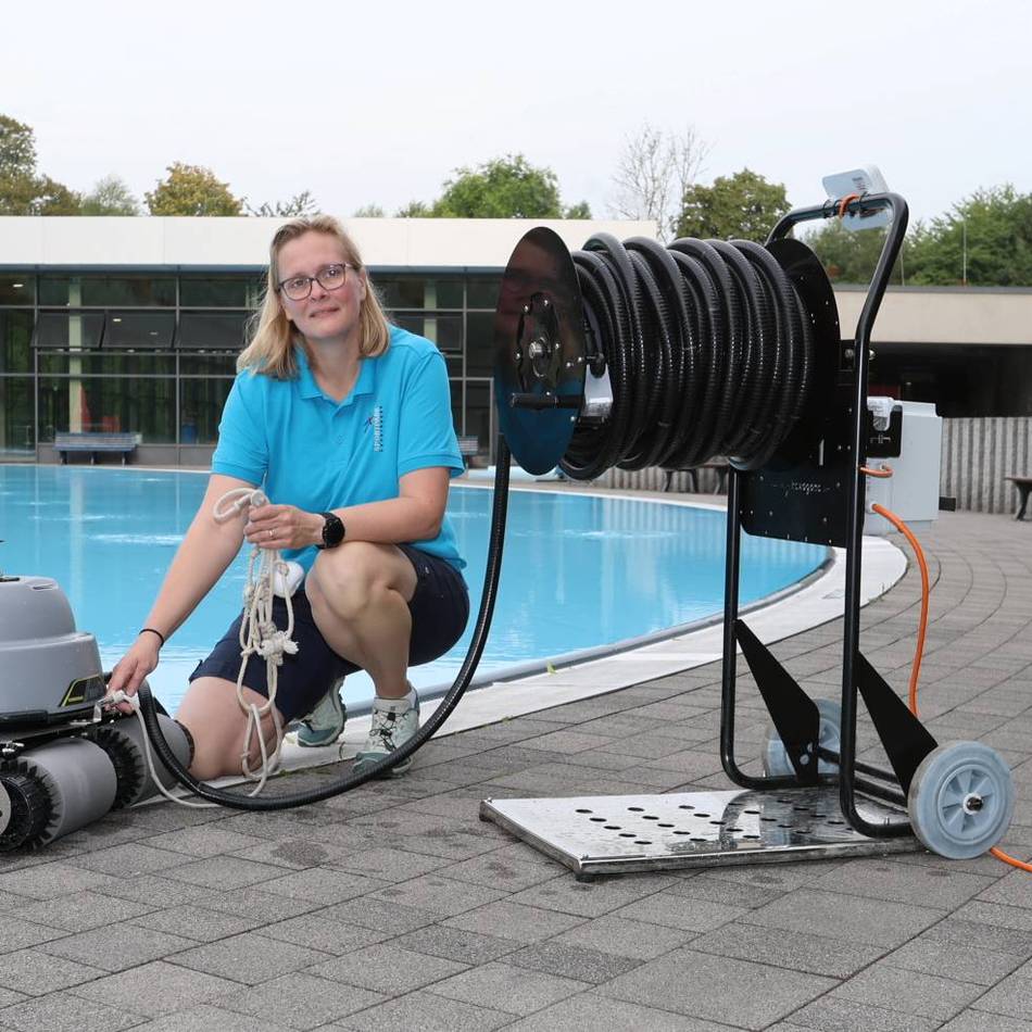 Hinter den Kulissen in Leverkusen: Noch vor Sonnenaufgang – so startet der Tag im Freibad