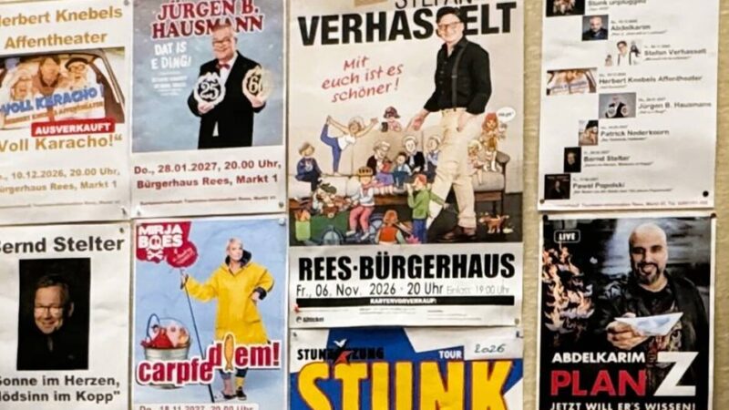 Kabarett im Reeser Bürgerhaus: Der Strippenzieher hinter den Kulissen