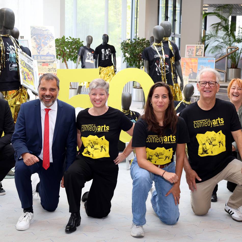 Jubiläum in Moers: Ausstellung macht 50 Jahre Comedy Arts sichtbar