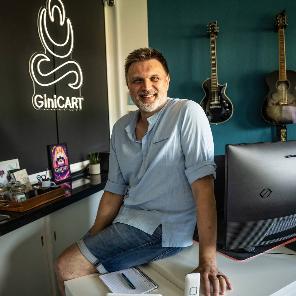 Jaroslaw Venzke programmiert „Ginicart“: „Klick, klick, Glück“ – neue Software für Restaurantbetreiber aus Holzbüttgen