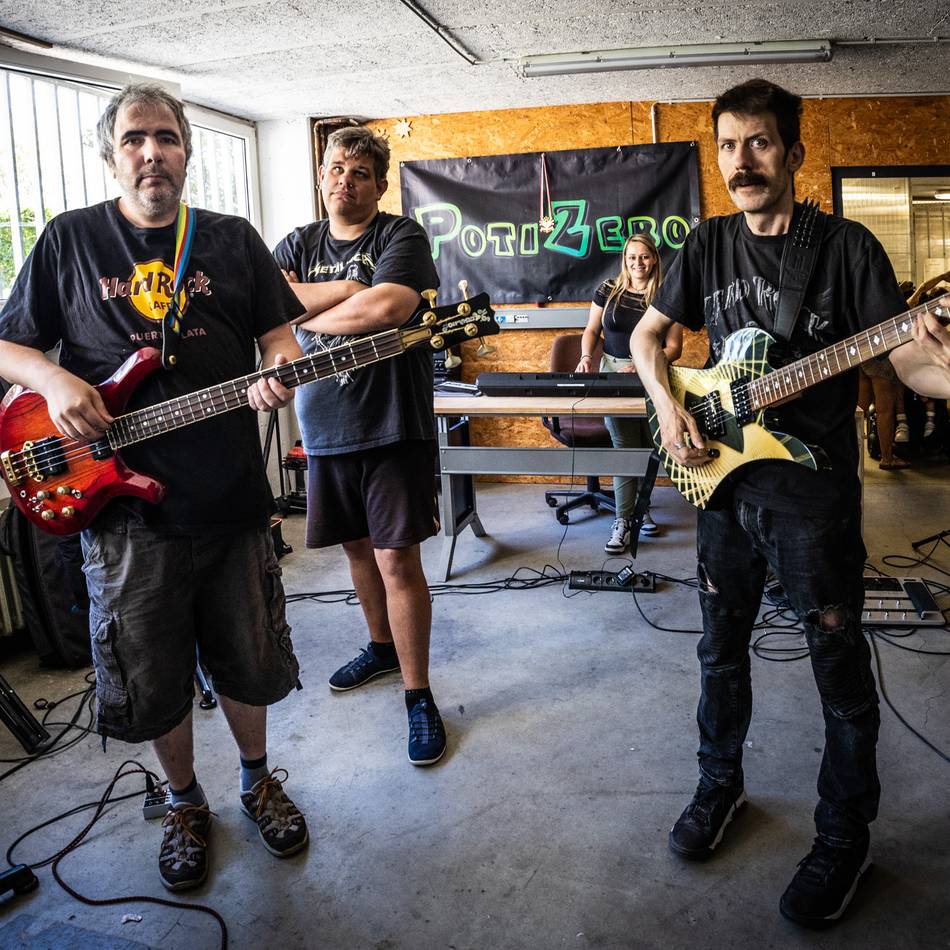 Poti Zero aus Neuss: Wie eine inklusive Band die Festival-Bühne erobert