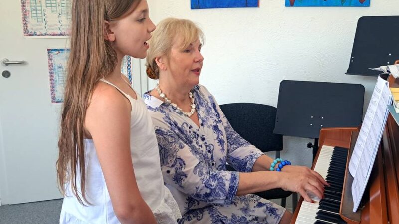 50 Jahre Musikschule Hückeswagen: Gesangsunterricht mit Stimme, Herz und Leidenschaft