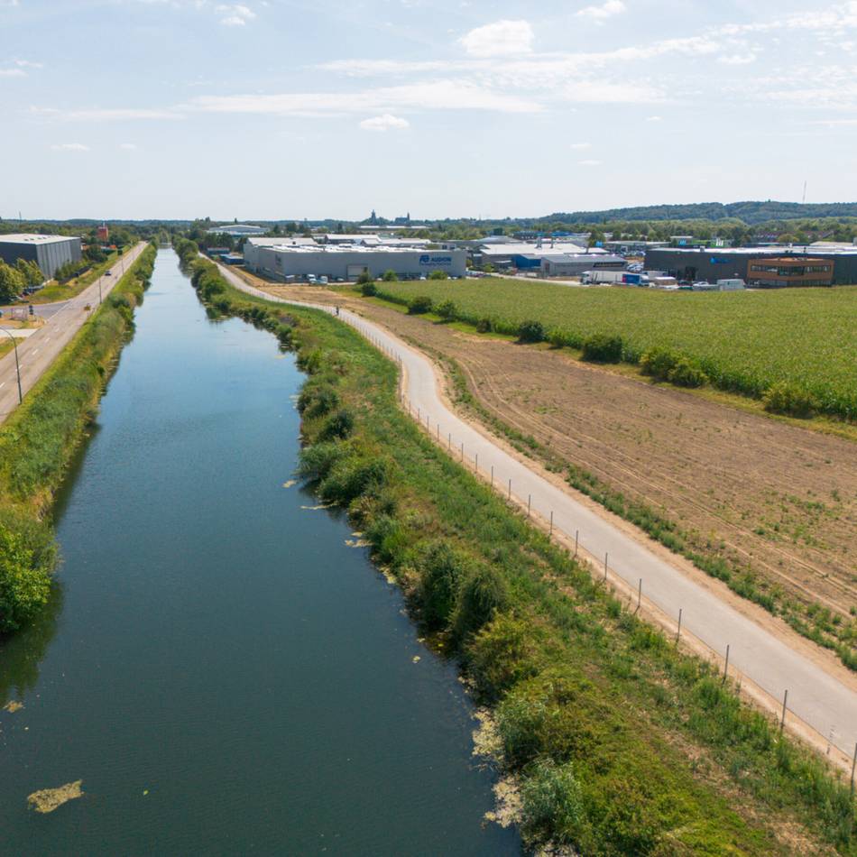 Am Spoykanal in Kleve: Stadt sucht Namen für den neuen Radweg