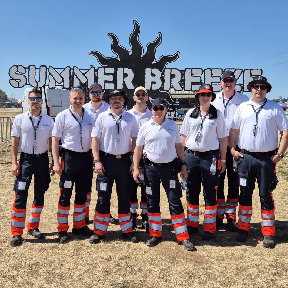Metal-Festival in Dinkelsbühl: Neun Langenfelder Malteser unterstützen beim „Summer Breeze“