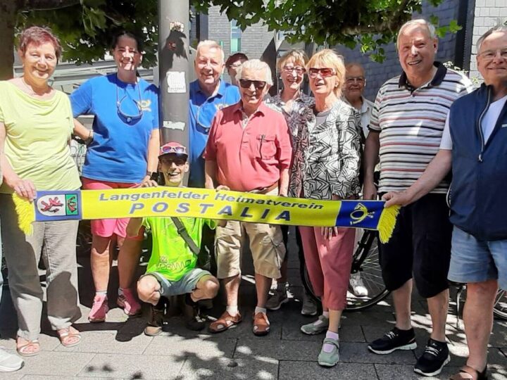 Heimatverein in Langenfeld: Postalia verbindet Fahrradtour und Sommerfest