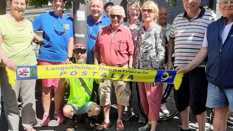 Heimatverein in Langenfeld: Postalia verbindet Fahrradtour und Sommerfest