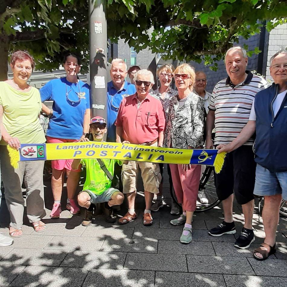 Heimatverein in Langenfeld: Postalia verbindet Fahrradtour und Sommerfest