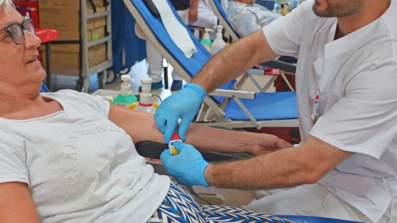 Blutspende: Die Hitze kann Blutspender nicht stoppen