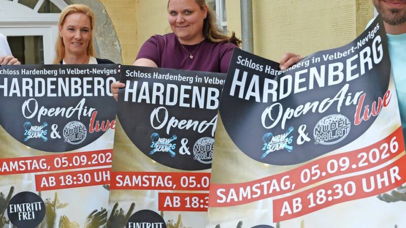 Covermusik und Poetry Slam: Hardenberg Open Air: Mehr als nur Musik
