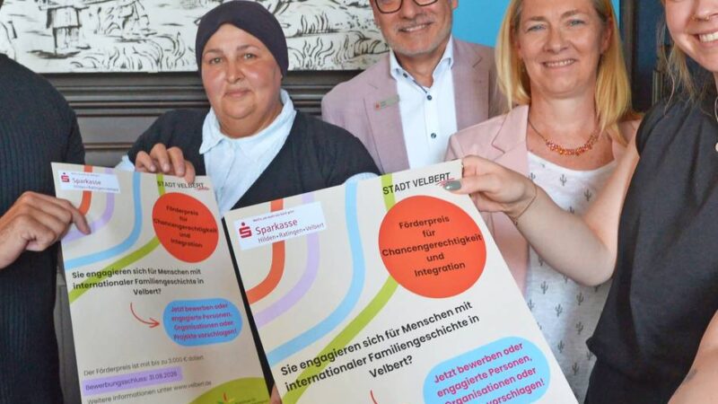 Wieder aufgelegte Auszeichnung soll die Aktiven sichtbar machen, die mit Migranten arbeiten: Chancengerechtigkeit und Integration fördern