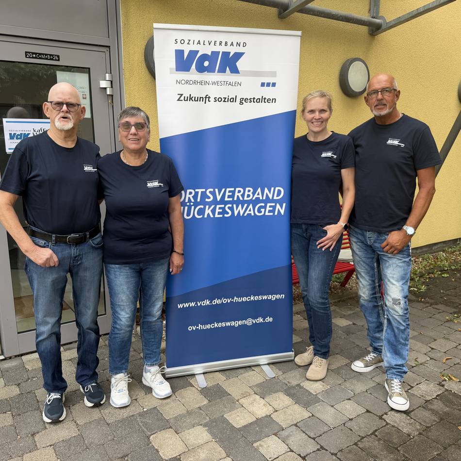 Hückeswagener Ortsverband: VdK Hückeswagen stellt neuen Vorstand vor