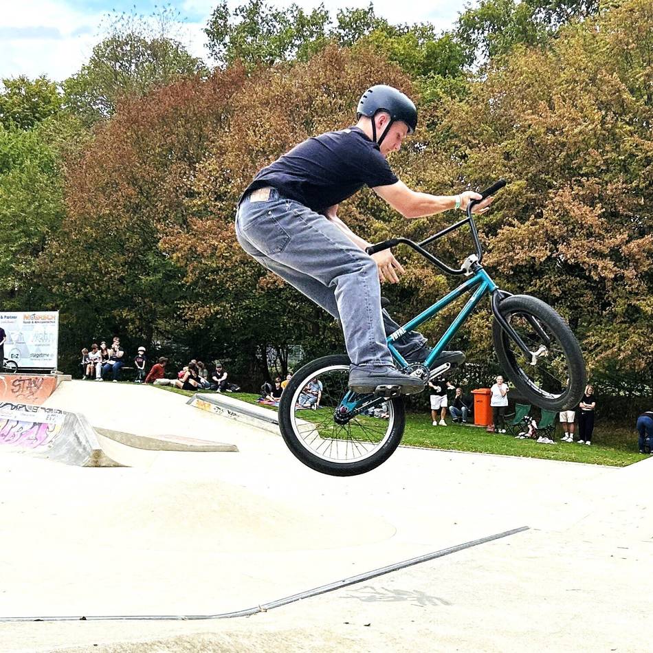Fünfter BMX-Jam in Viersen: Mit Mut und Style in die Luft