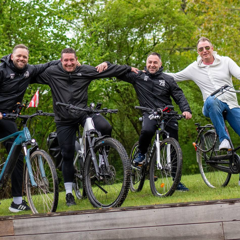 Aktion in Düsseldorf: Benezif-Rad-Touren gehen weiter
