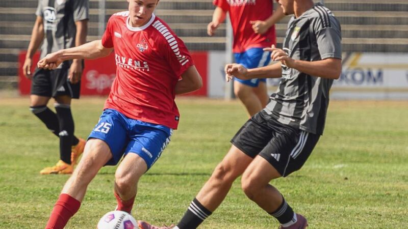 Sieg und Remis in letzten Testspielen: Der 1. FC Kleve hat einen talentierten Stürmer fest an der Angel