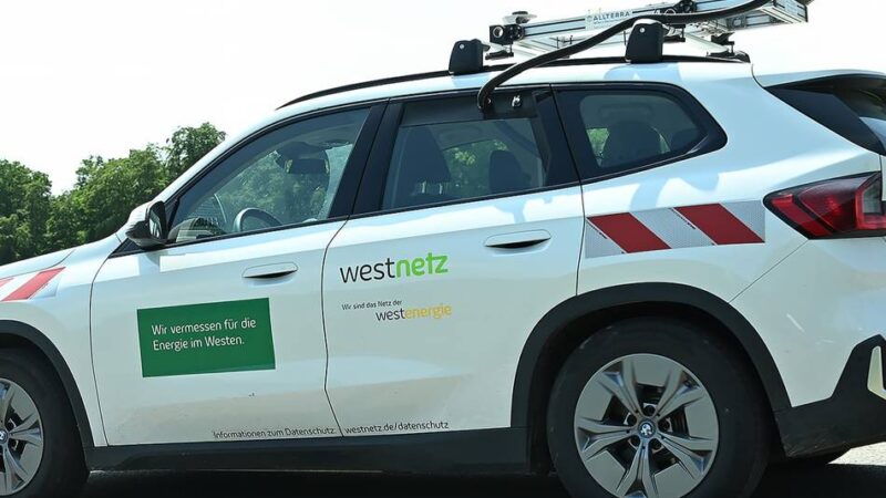 Westnetz in Schwalmtal und Brüggen: Messfahrzeug erfasst ab Freitag die Stromtrassen digital
