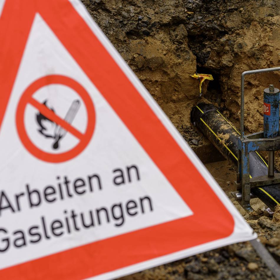 Gewerbegebiet Nordring: Gasleitung bei Glasfaserarbeiten in Rheinberg beschädigt