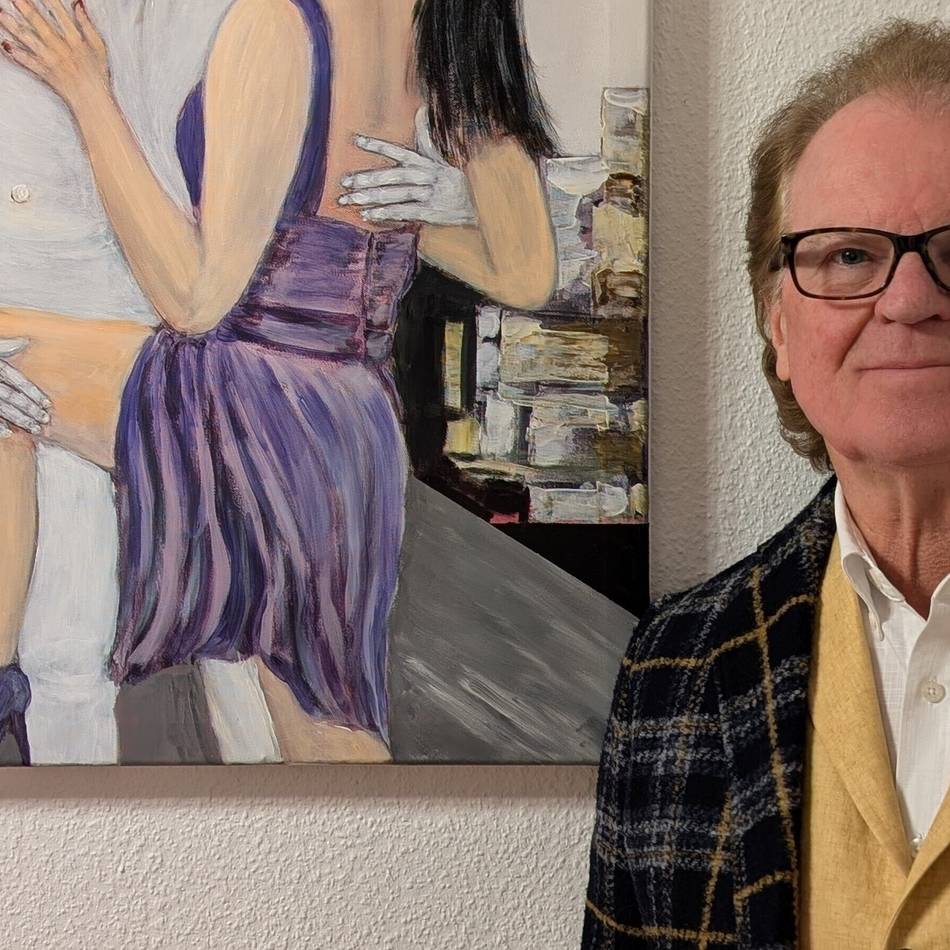 Ausstellung in Willich: Herbert von Werden verbindet Bilder mit Poesie