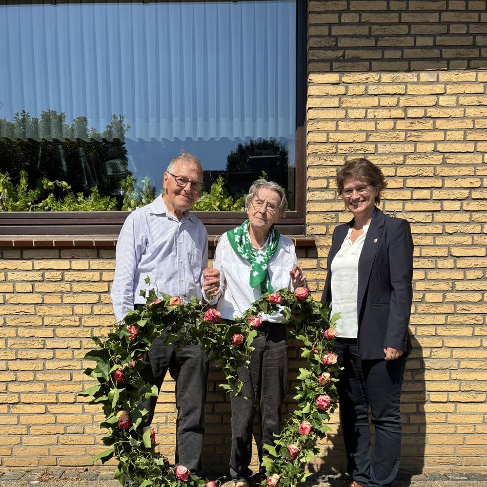 Jubelpaar in der Gemeinde Kerken: Glückwünsche zur Eisernen Hochzeit