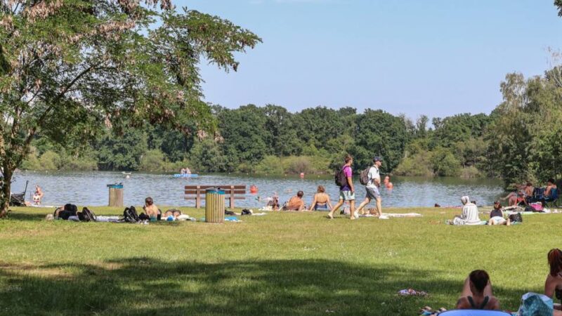 Schon 14 Badeunfälle am Kaarster See: „Ich bin manchmal schockiert, wie leichtsinnig die Leute sind“