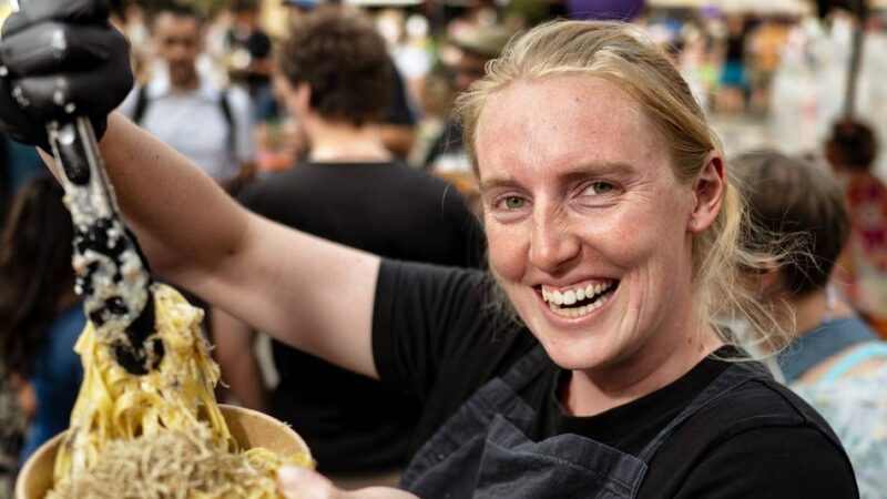 Feierabendmarkt in Monheim: Trüffelnudeln, Belly Breads und ein Pornstar Martini