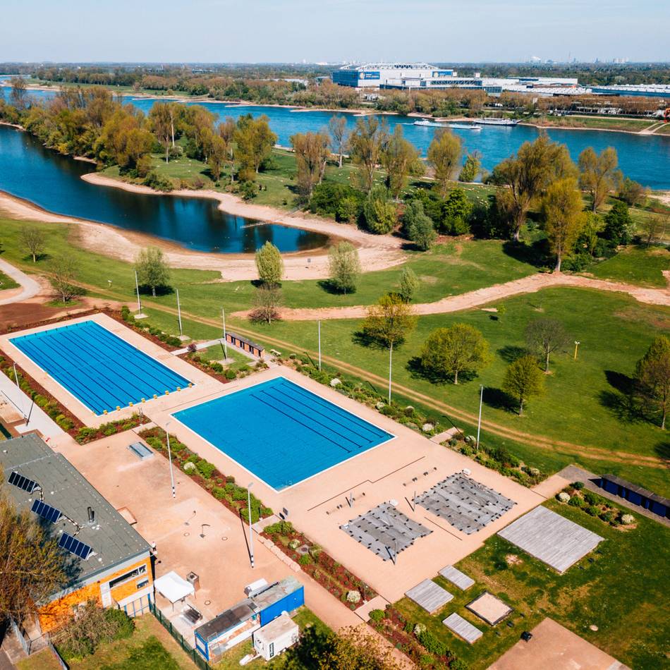 Lörick und Nordstrand nur noch bis Sonntag: Erste Freibäder in Düsseldorf schließen – Hallenbäder öffnen wieder