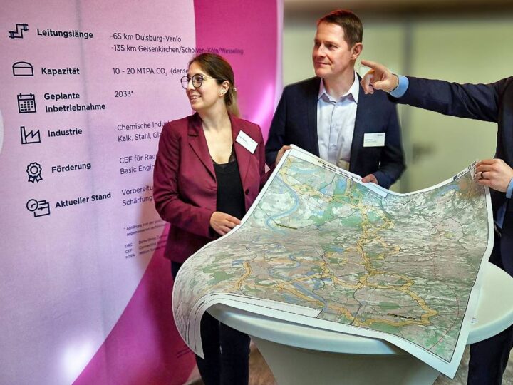 „Dialogmarkt“ in Langenfeld: CO2-Pipeline durch den Kreis Mettmann geplant – die ersten Details