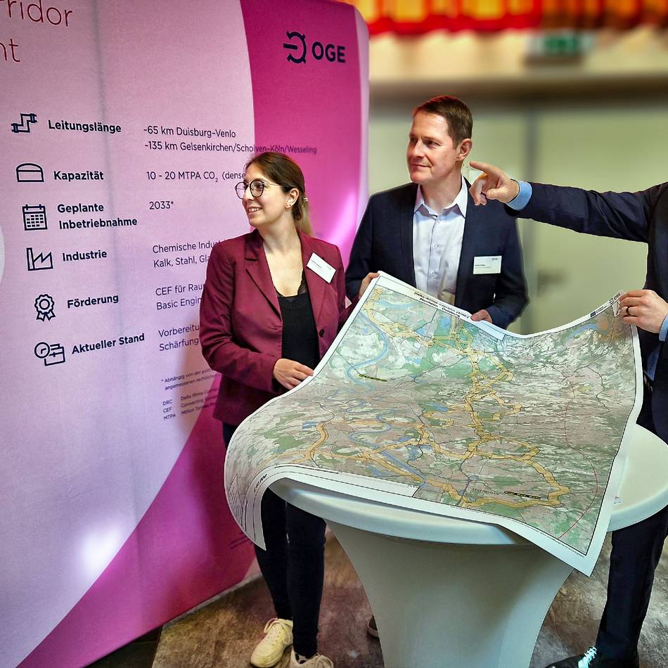 „Dialogmarkt“ in Langenfeld: CO2-Pipeline durch den Kreis Mettmann geplant – die ersten Details