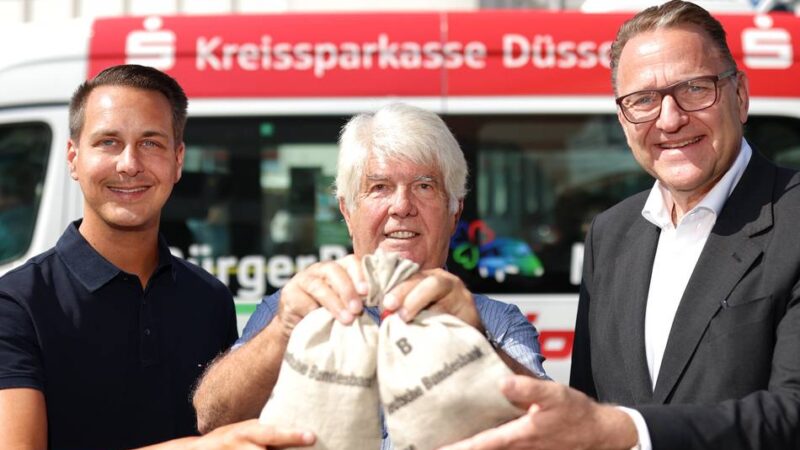 Bürgerbus Mettmann: Kreissparkasse gibt 5000 Euro für zweiten Bürgerbus