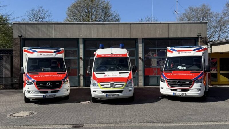 Johanniter-Rettungswache in Meerbusch: Kreis gewinnt Rechtsstreit um Vergabe des Rettungsdienstes