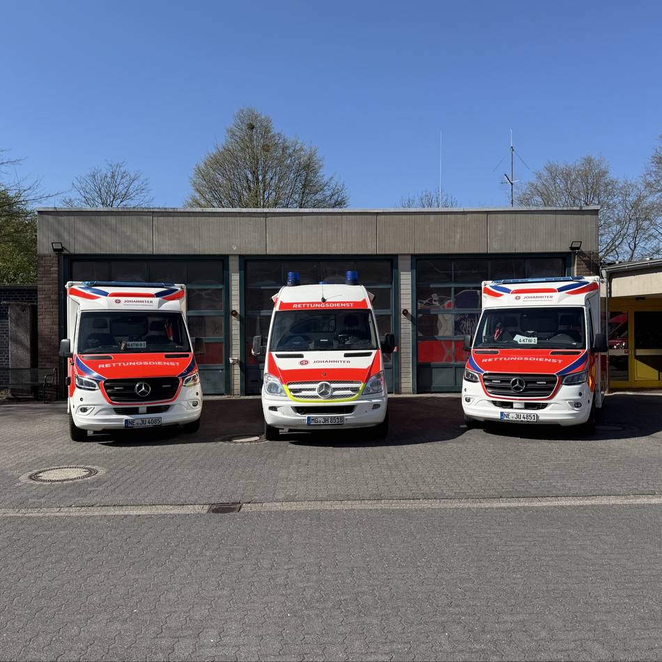 Johanniter-Rettungswache in Meerbusch: Kreis gewinnt Rechtsstreit um Vergabe des Rettungsdienstes