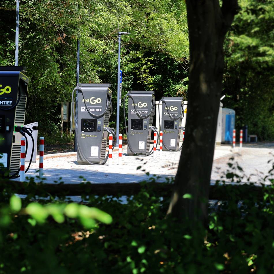 Neue E-Ladesäulen in Mettmann: Das ist der modernste Wanderparkplatz der Stadt