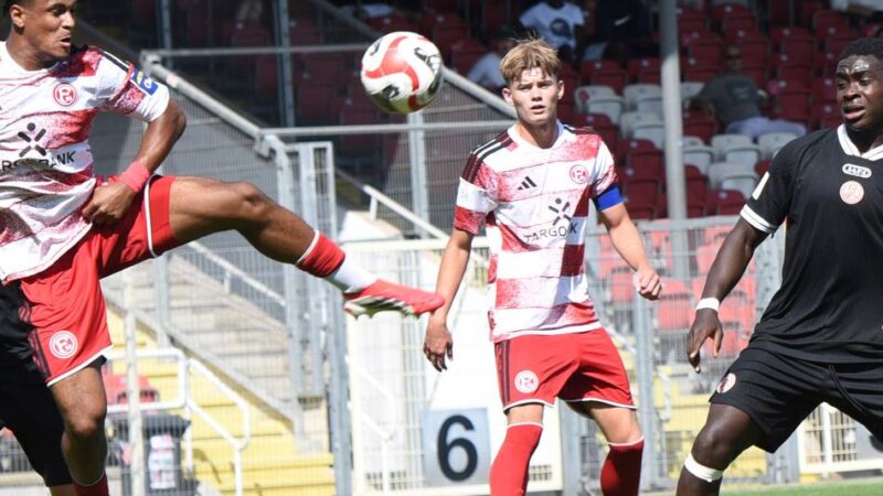 DFB-Nachwuchsliga: Fortunas U19 startet mit Remis gegen Essen