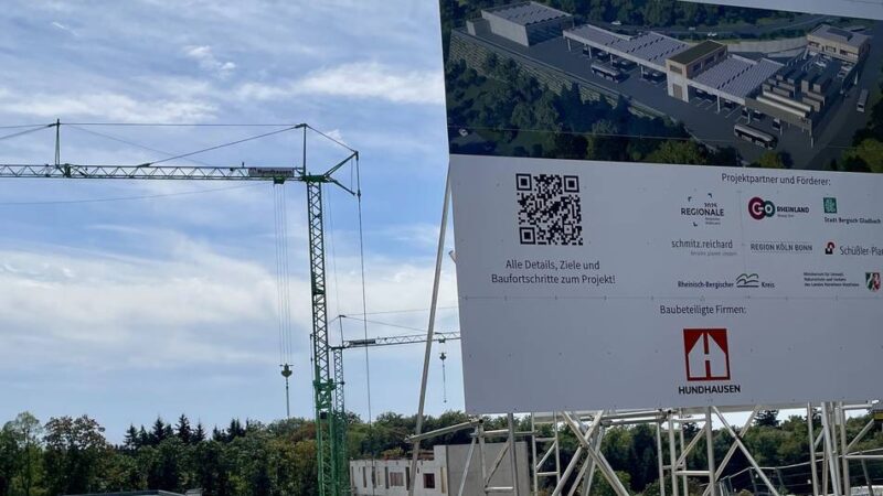 Mobilität im Rheinisch-Bergischen Kreis: RVK baut den Betriebshof der Zukunft