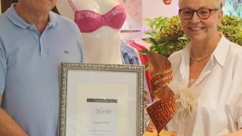 Sterne Best Shop Awards: Ein Oscar für die Dessous