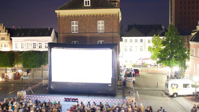 Filmschauplätze NRW in Rheinberg: Der Große Markt wird am Sonntag zum Open-Air-Kino