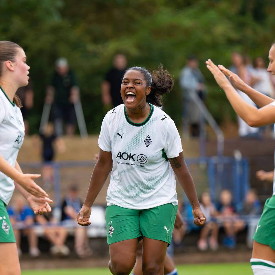 2:1-Play-off-Sieg: Borussia-Frauen lösen gegen Duisburg DFB-Pokal-Ticket