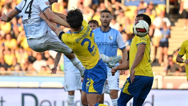 2. Bundesliga: Braunschweig-Niederlage nach Traumstart – St. Pauli verpasst ersten Sieg