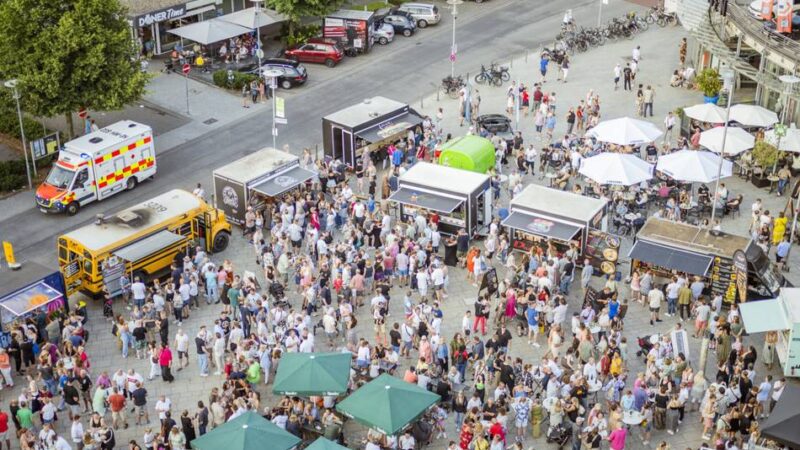 Streetfood-Feierabendmarkt am Dienstag in der Stadtmitte: „Kaarst köstlich“ lockt mit neuem Dessert-Angebot