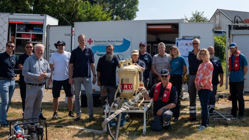 DRK-Kreisverband Niederrhein: Wie die Versorgung mit Trinkwasser in Krisen gesichert wird