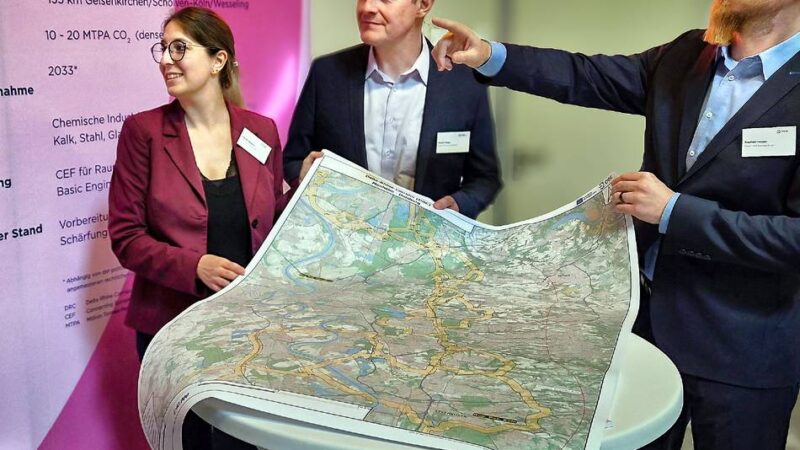 Geplante Klimapipeline entlang der A3: Mettmann stimmt nicht vorbehaltlos zu