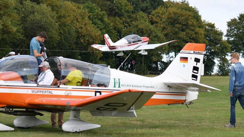 Flugplatzgemeinschaft in Radevormwald: Flugplatz Leye öffnet an zwei Tagen für Besucher