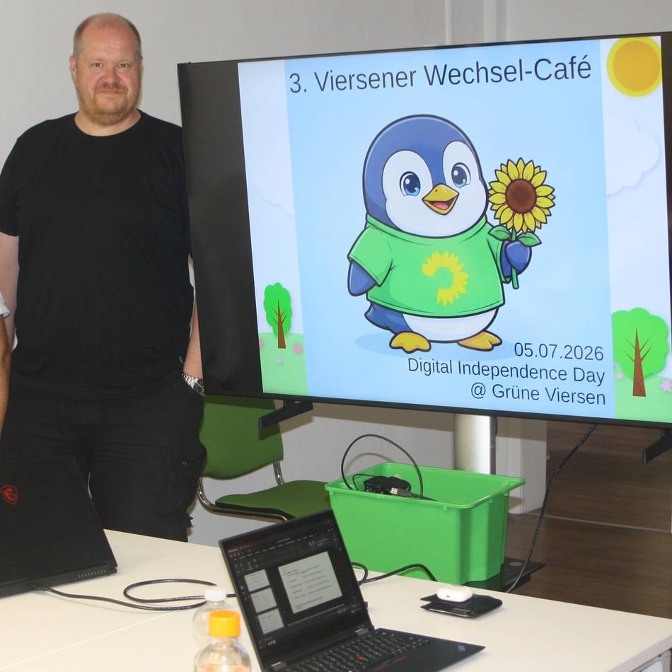 Grüne in Viersen: Alternativen zu den Tech-Giganten