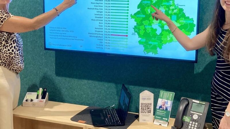 AOK-Gesundheitsreport 2026: Kreis ist Spitze bei Kindervorsorge