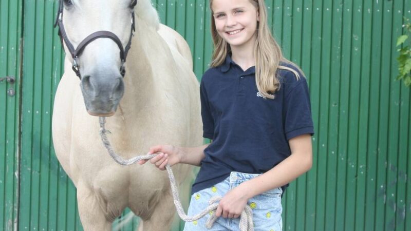 Elfjährige Viersenerin auf großer Bühne: Sophia macht beim Welt-Reitturnier in Aachen mit