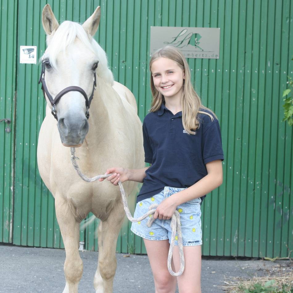 Elfjährige Viersenerin auf großer Bühne: Sophia macht beim Welt-Reitturnier in Aachen mit