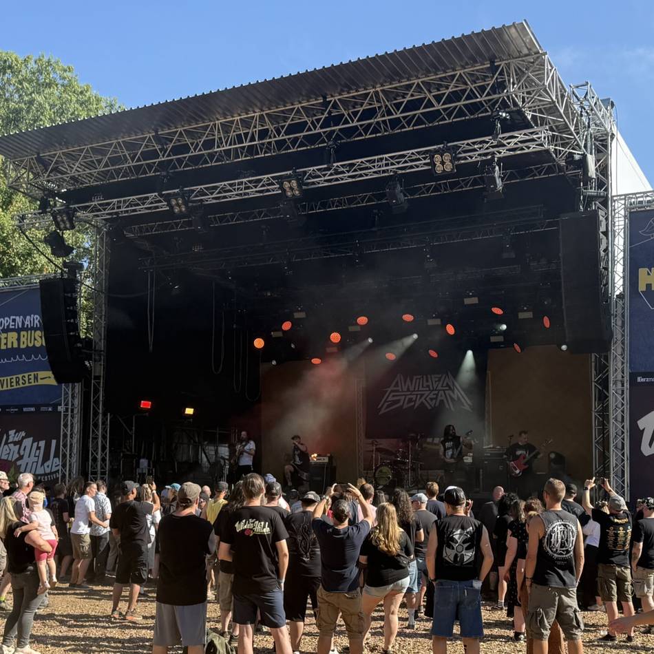 Hoher Busch in Viersen: Wilde Hilde Festival begeistert Fans