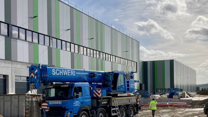Kurz nach Fertigstellung: Logistik-Bau in Mackenstein nun voll vermietet
