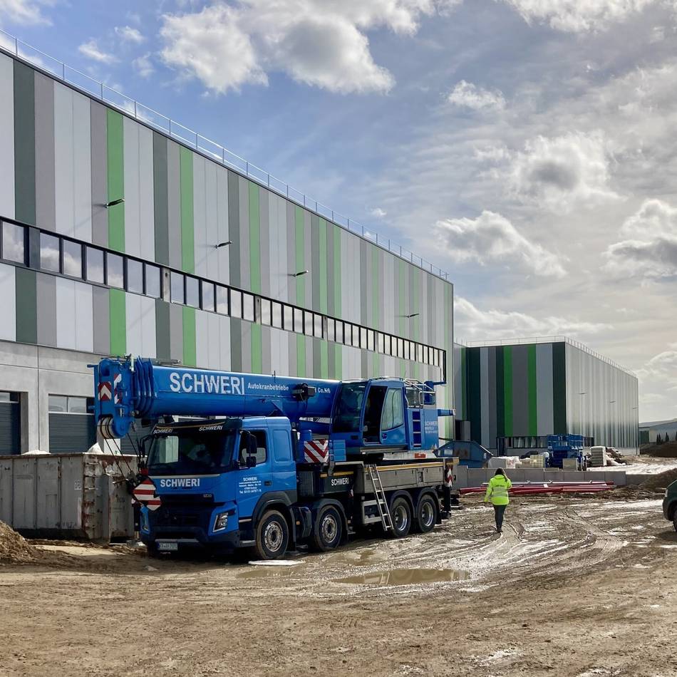 Kurz nach Fertigstellung: Logistik-Bau in Mackenstein nun voll vermietet