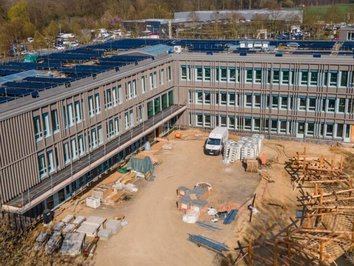Neubau am Ransberg in Dülken: Endspurt auf dem Schulcampus
