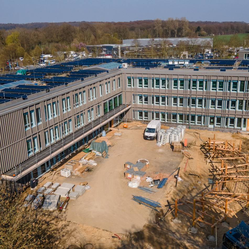 Neubau am Ransberg in Dülken: Endspurt auf dem Schulcampus